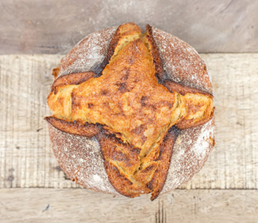 pan de maiz y trigo ecológico