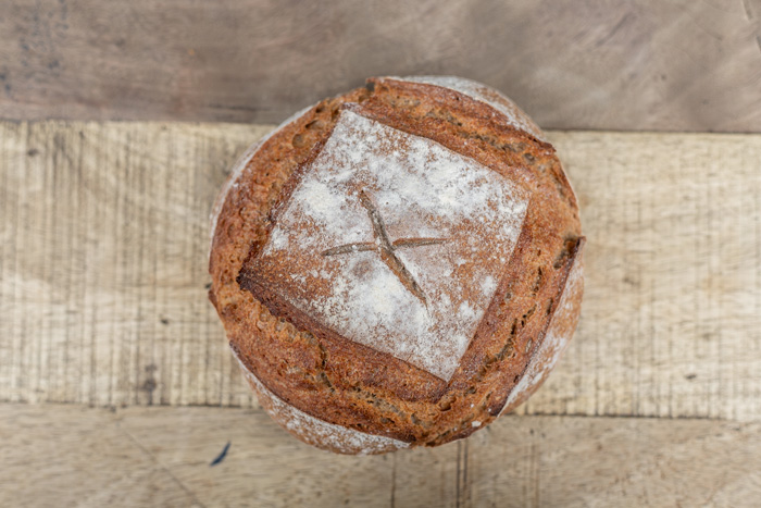 pan de masa madre higer con centeno